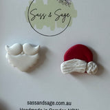 Santa Hat Studs