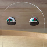 Christmas Pudding Dangles & Studs
