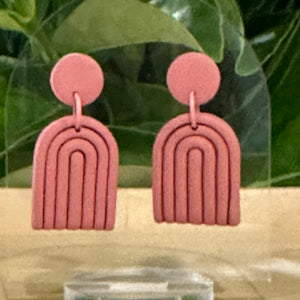 Blush Rainbow Dangles