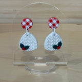 Holly Knit Dangles