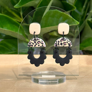 Animal Print Dangles