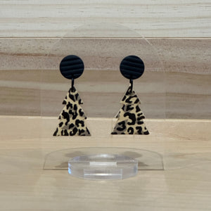 Animal Print Christmas Tree Dangles