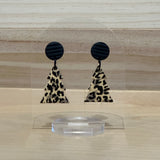 Animal Print Christmas Tree Dangles