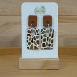 Wild Cocoa Dangle Earrings