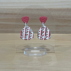 Striped Candy Cane Dangles