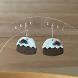 Christmas Pudding Dangles & Studs