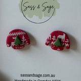 Christmas Sweater Studs
