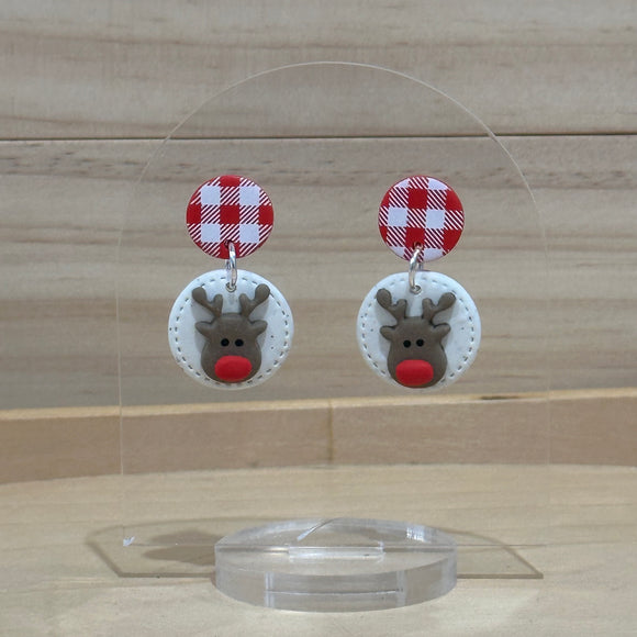 Red Nose Reindeer Dangles