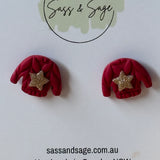 Christmas Sweater Studs