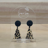 Animal Print Christmas Tree Dangles