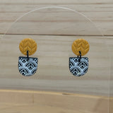 Mustard Mini Dangles