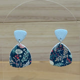 Christmas print Dangles