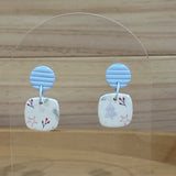 Christmas print Dangles