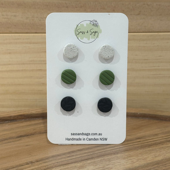 Mini Stud Pack (3 pairs)