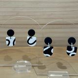 Black & White Modern Dangles - Mini Arch