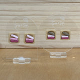 Mini Arch Bookshelf stud in pink