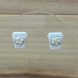 Coffee Lover studs