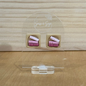 Mini Arch Bookshelf stud in pink