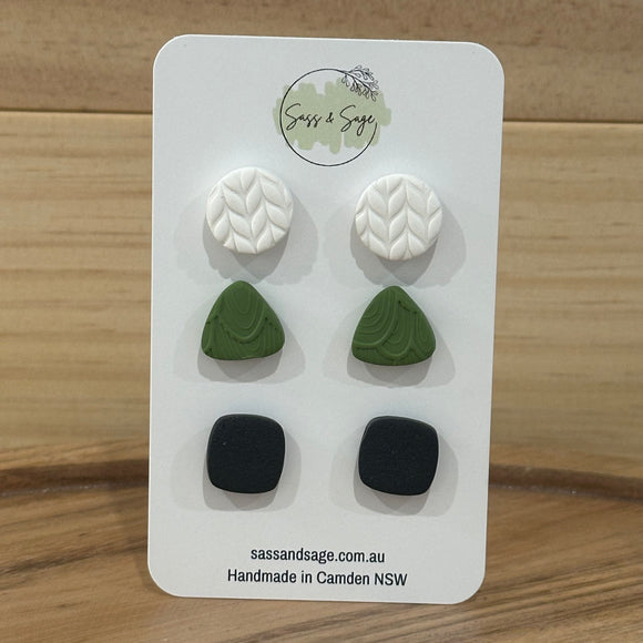 Medium Stud Pack (3 pairs)