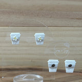 Coffee Lover studs