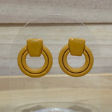 Mustard Earrings