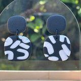 Black & White Modern Dangles