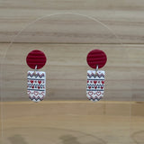 Christmas print Dangles