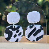 Black & White Modern Dangles