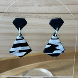 Black & White Modern Dangles