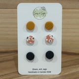 Mini Stud Pack (3 pairs)