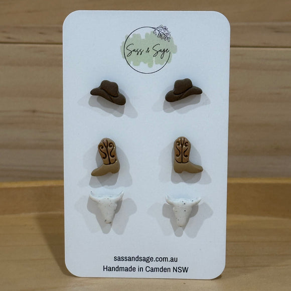 Country Three Stud Pack