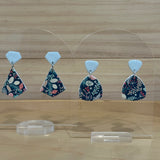 Christmas print Dangles