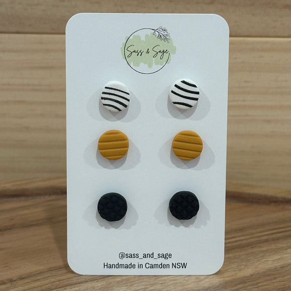 Mini Stud Pack (3 pairs)