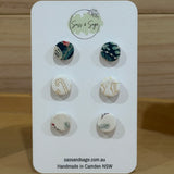 Mini Christmas Stud Pack (3 pairs)