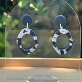 Black & White Modern Dangles