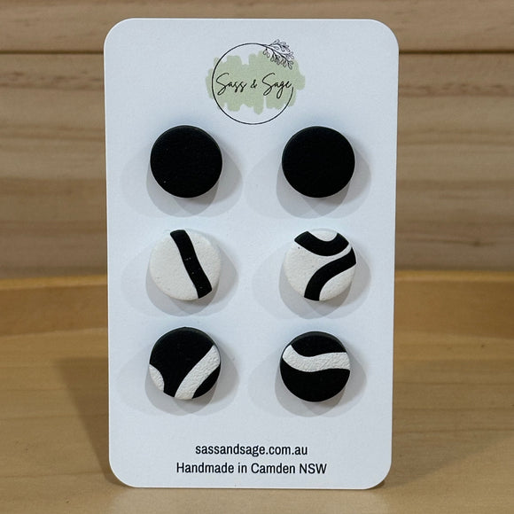 Medium Stud Pack (3 pairs)