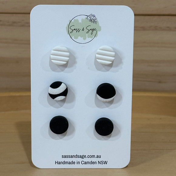 Mini Stud Pack (3 pairs)