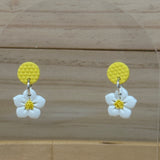 Tropical Flower Dangle or Stud