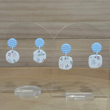 Christmas print Dangles