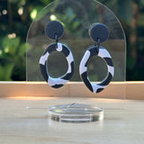 Black & White Modern Dangles