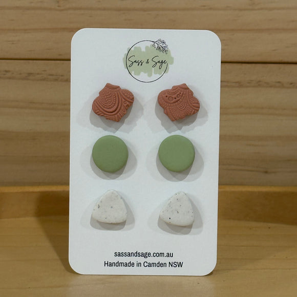 Medium Stud Pack (3 pairs)