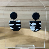 Black & White Modern Dangles