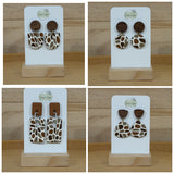 Wild Cocoa Dangle Earrings