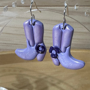 Country Boots - Lavender